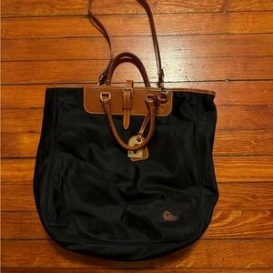 Dooney & Bourke Editors Tote in Black & Brown